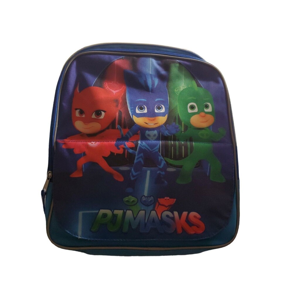 PJ Masks Hero Flip Flap 15" Backpack School Preschool Book Bag NWT